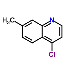 4-氯-7-甲基喹啉结构式