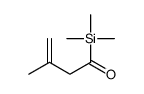 3-methyl-1-trimethylsilylbut-3-en-1-one结构式