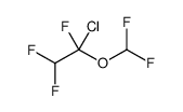 1-chloro-1-(difluoromethoxy)-1,2,2-trifluoroethane结构式