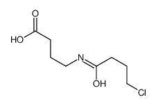 4-(4-chlorobutanoylamino)butanoic acid结构式