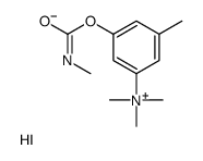 trimethyl-[3-methyl-5-(methylcarbamoyloxy)phenyl]azanium,iodide Structure