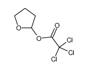 oxolan-2-yl 2,2,2-trichloroacetate结构式
