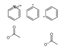 [acetyloxy(diphenyl)stannyl] acetate,pyridine结构式
