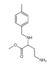 methyl 4-amino-2-[(4-methylphenyl)methylamino]butanoate结构式