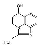 Hydroxy-6 methyl-2 dihydro-5,6 4H imidazo-(4,5,1-ij)-quinoleine chlorhydrate结构式