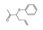 3-phenylthiohex-5-ene-2-one Structure