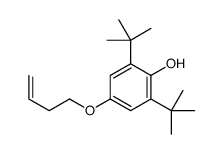 4-but-3-enoxy-2,6-ditert-butylphenol结构式