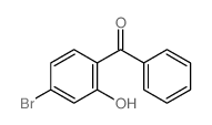 (4-bromo-2-hydroxy-phenyl)-phenyl-methanone结构式