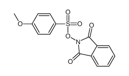 (1,3-dioxoisoindol-2-yl) 4-methoxybenzenesulfonate结构式