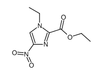 1H-Imidazole-2-carboxylicacid,1-ethyl-4-nitro-,ethylester(9CI) Structure