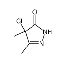 4-Chloro-3,4-dimethyl-2-pyrazolin-5-one picture