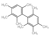 1,2,3,5-tetramethyl-4-(2,3,4,6-tetramethylphenyl)benzene structure
