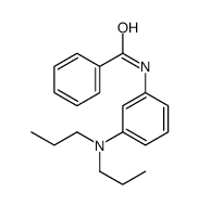 N-[3-(dipropylamino)phenyl]benzamide structure