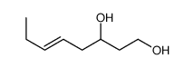 oct-5-ene-1,3-diol结构式