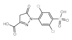 1-(2,5-dichloro-4-sulfo-phenyl)-5-oxo-4H-pyrazole-3-carboxylic acid picture