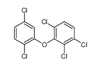 1,2,4-trichloro-3-(2,5-dichlorophenoxy)benzene结构式