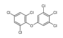 1,2,3-trichloro-5-(2,4,6-trichlorophenoxy)benzene结构式