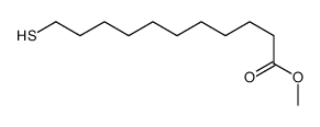 methyl 11-sulfanylundecanoate结构式