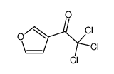 Ethanone, 2,2,2-trichloro-1-(3-furanyl)- (9CI) structure