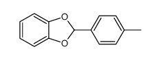 1,3-Benzodioxole,2-(4-methylphenyl)-(9CI) structure