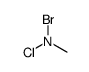 N-bromo-N-chloromethanamine结构式