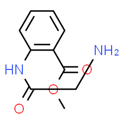 Benzoic acid, 2-[(aminoacetyl)amino]-, methyl ester (9CI) Structure