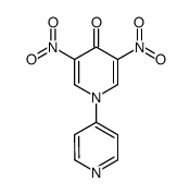 3,5-dinitro-1-(4-pyridyl)-4-pyridone结构式