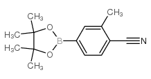 2-甲基-4-(4,4,5,5-四甲基-[1,3,2]二氧杂硼烷-2-基)-苄腈图片