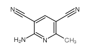 2-Amino-6-methylpyridine-3,5-dicarbonitrile structure