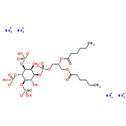 1,2-dihexanoyl-sn-glycero-3-phospho-(1'-Myo-inositol-3',4',5'-trisphosphate) (amMonium salt) picture