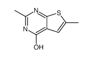2,6-DIMETHYLTHIENO[2,3-D]PYRIMIDIN-4-OL structure