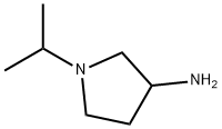 1-(丙烷-2-基)吡咯烷-3-胺结构式