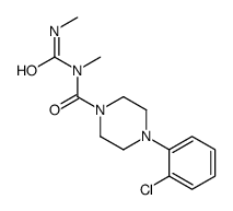 1-(2,4-Dimethylallophanoyl)-4-(2-chlorophenyl)piperazine Structure