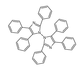 2,4,5-triphenylimidazole dimer Structure