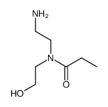 N-(2-aminoethyl)-N-(2-hydroxyethyl)propanamide结构式