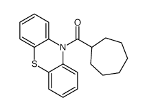 cycloheptyl(phenothiazin-10-yl)methanone Structure