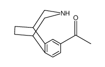 Ethanone, 1-(2,3,4,5-tetrahydro-1,5-ethano-1H-3-benzazepin-7-yl) Structure