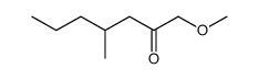 1-methoxy-4-methyl-2-heptanone Structure