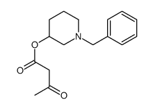 1-苄基哌啶-3-基3-氧代丁酸酯结构式