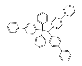 1,2,2-tris-biphenyl-4-yl-1,1-diphenyl-ethane结构式
