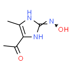 2(3)-Imidazolone,4-acetyl-5-methyl-,oxime (4CI)结构式