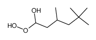 1-hydroxy-3,5,5-trimethyl-hexyl hydroperoxide Structure
