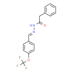 2-PHENYL-N'-((E)-[4-(TRIFLUOROMETHOXY)PHENYL]METHYLIDENE)ACETOHYDRAZIDE picture