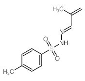 Benzenesulfonic acid, 4-methyl-,2-(2-methyl-2-propen-1-ylidene)hydrazide picture