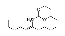 dec-5-en-5-yl(diethoxymethyl)silane结构式