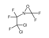 2-(2,2-dichloro-1,1,2-trifluoroethyl)-3,3-difluorooxaziridine Structure