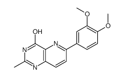 6-(3,4-dimethoxyphenyl)-2-methyl-1H-pyrido[3,2-d]pyrimidin-4-one Structure