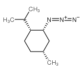 (1R,2R,4R)-2-叠氮基-1-异丙基-4-甲基环己烷结构式