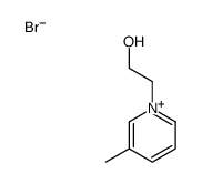 2-(3-methylpyridin-1-ium-1-yl)ethanol,bromide结构式