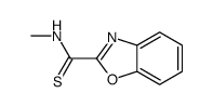 N-methyl-1,3-benzoxazole-2-carbothioamide Structure